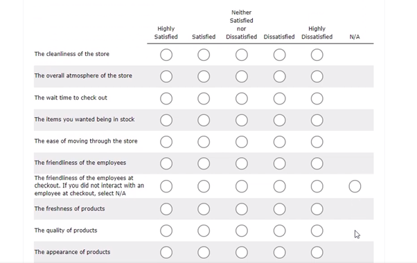 Customer Satisfaction Survey